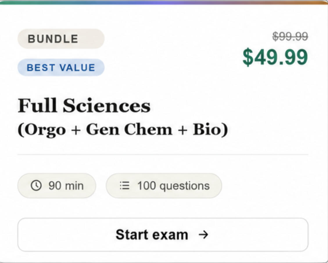 Science Full Length Bundle Science Full Length Bundle